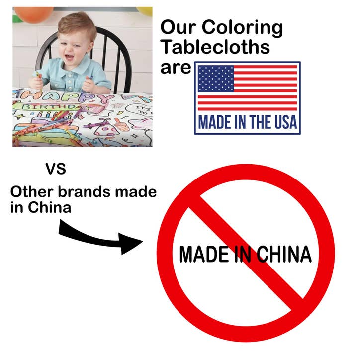 Creative Crayons Workshop - Wholesale Coloring Tablecloth - Kids & Baby - Beach Coloring Tablecloth2