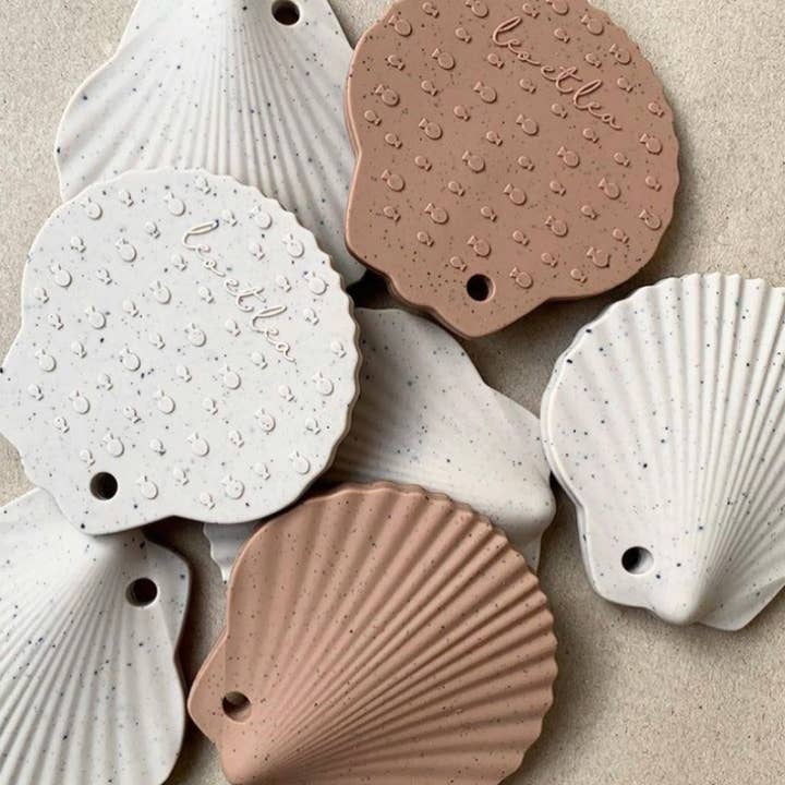 leo et lea france - Wholesale Teether (Not Clip-On) - Baby - Shell Teether, Silicone, leo et lea, Montessori1