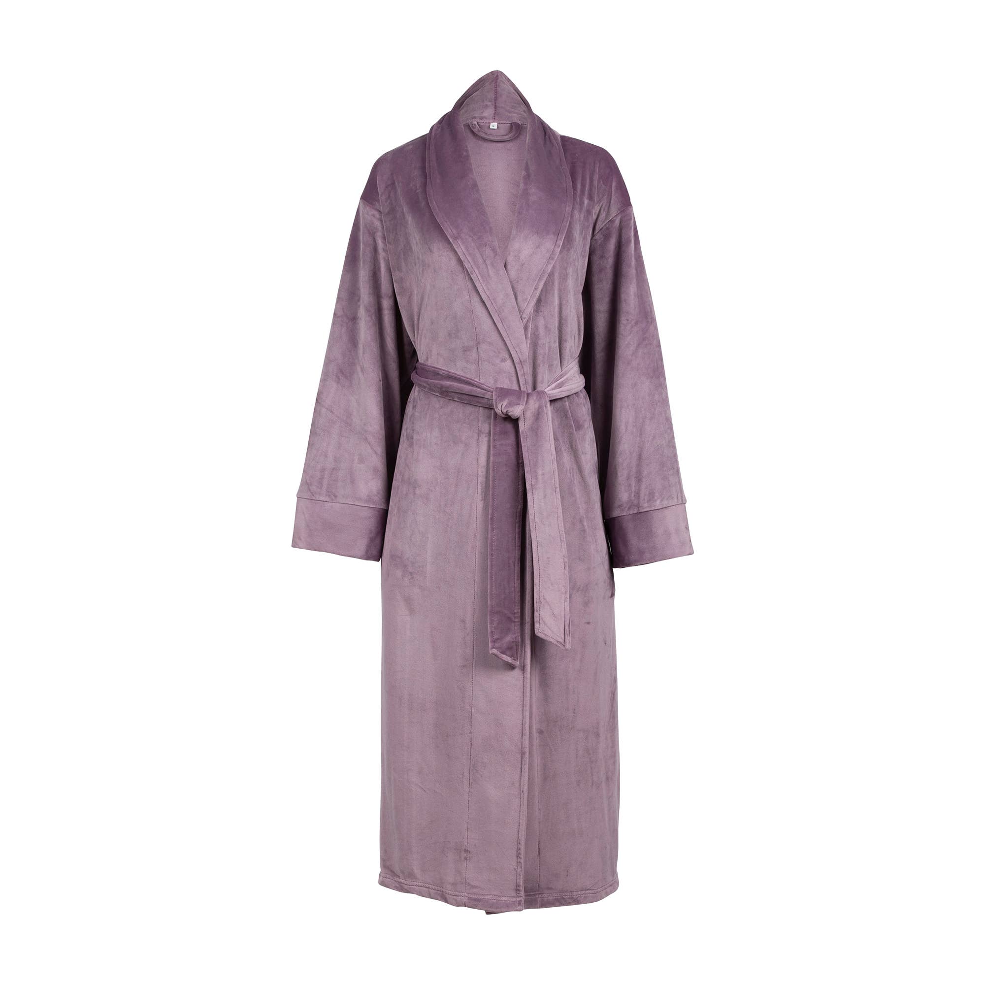 Pure Fiber - Wholesale Robe - Women's - Plush Velour Women’s Robe – Soft, Cozy & Elegant Fit1