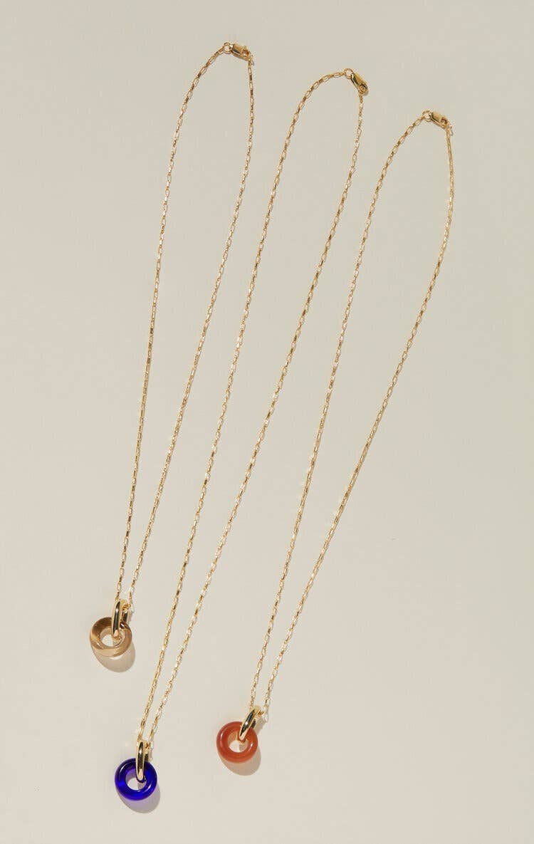 Lindsay Lewis – Engroshandel Halskæde med vedhæng – Anna Halskæde - Cobalt5