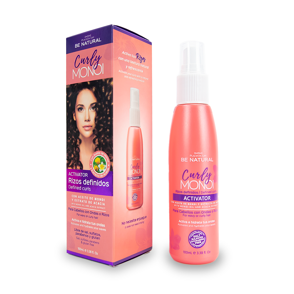 TRENDING CORPORATE - Vente Traitement pour le cuir chevelu/les cheveux - CURLY MONOI Activateur Boucles Définies Boîte 100mL0
