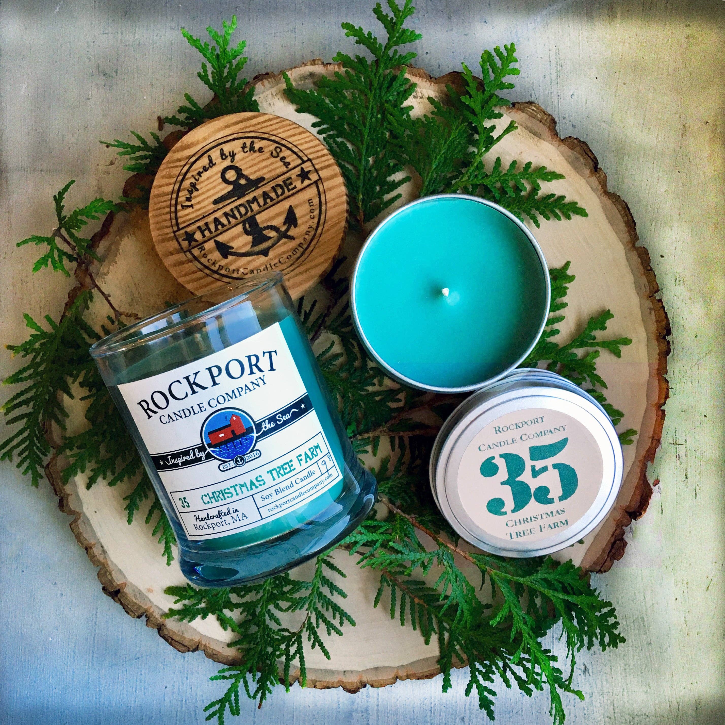Rockport Candle Company - Wholesale Jar/Filled Candle - 35 Christmas Tree Farm Candle3