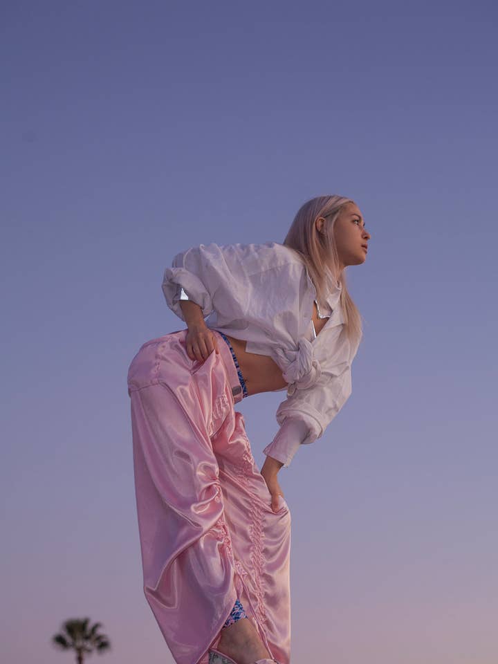 Esqape - Wholesale Pants - Women's - Armore ~ pink (curtain pants)