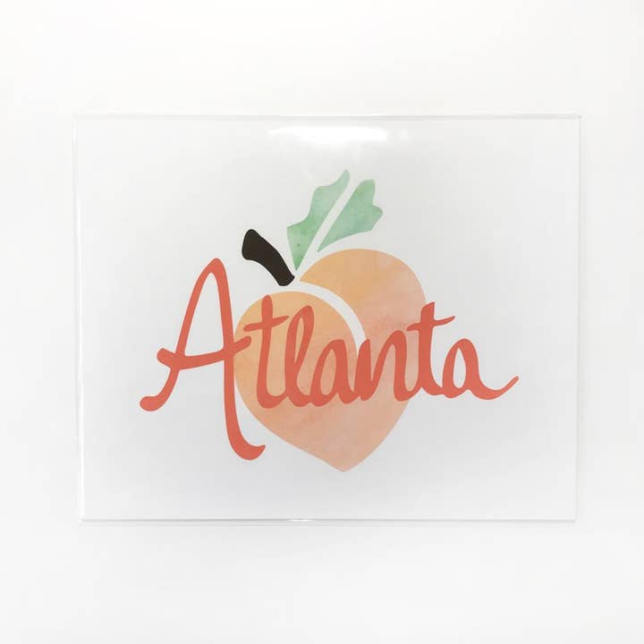 Sunny Day Designs - Wholesale Art Print - Atlanta Peach Art Print (8x10)5
