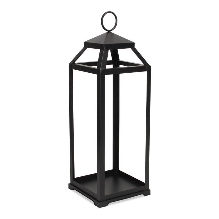 Cheungs Home Decor - Wholesale Lantern - Novara Tapered Square Top Metal Lantern