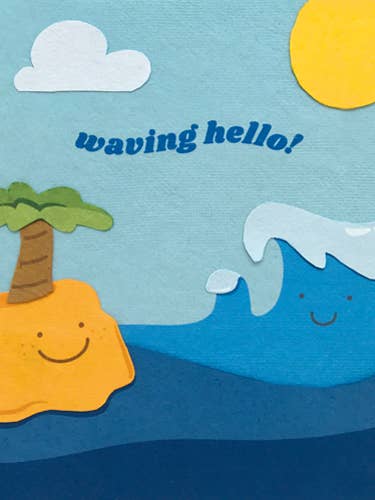 Waving Hello for wholesale by Good Paper