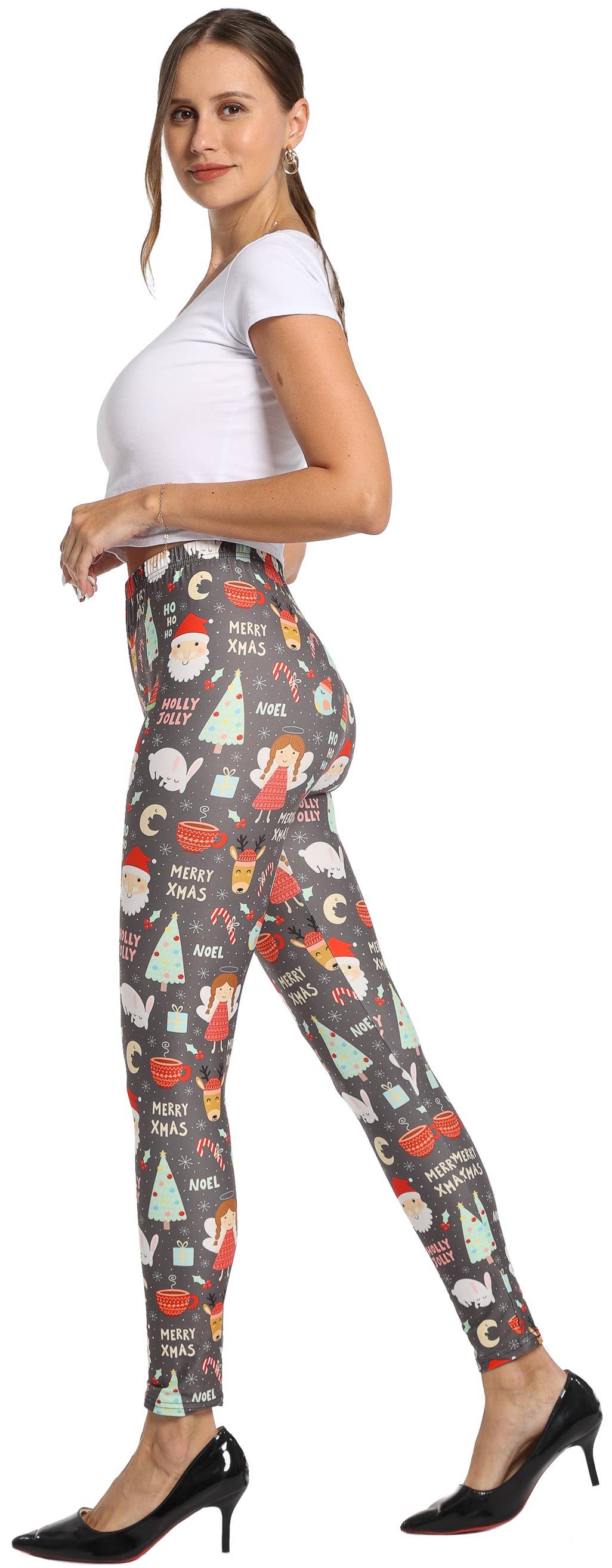 Imagine Imports - Wholesale Fashion Leggings - Women's - Plus size printed everyday legging LGPP-208