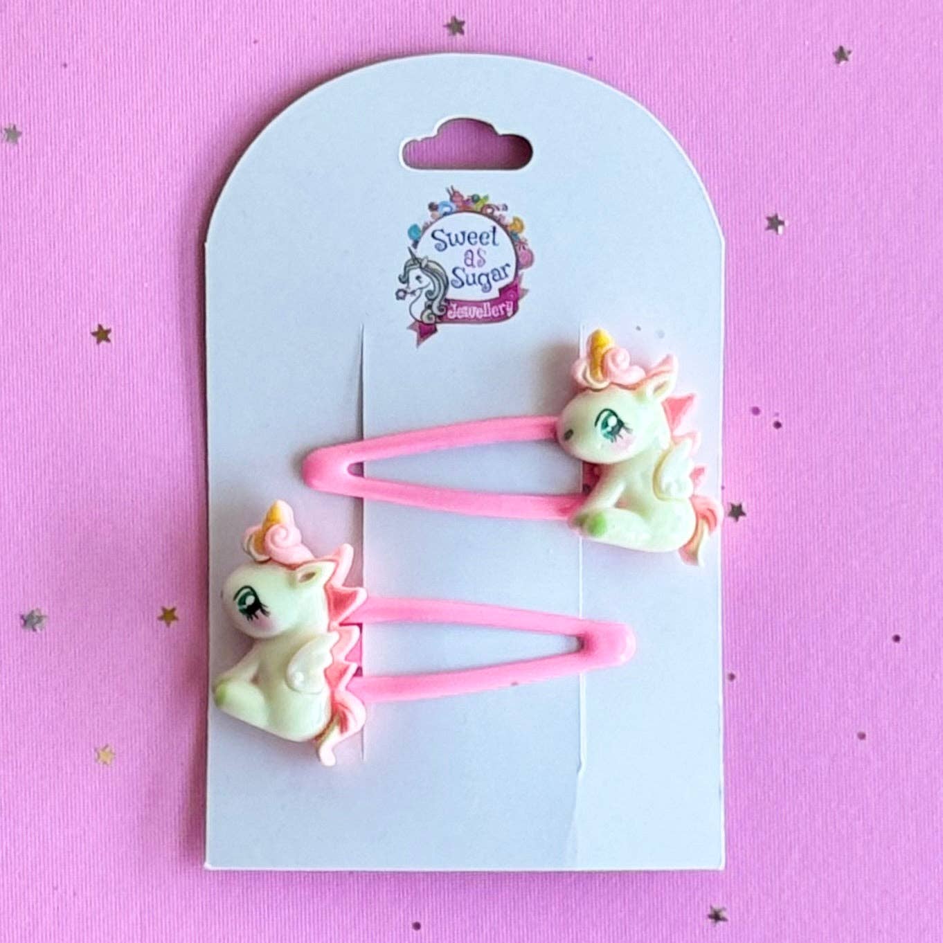 Sweet As Sugar Jewellery - Wholesale Hair clip – Child - Hair Clip Pink Pony1