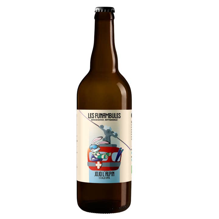 Jojo l'Alpin - Cold IPA bio - 33cl  pour la vente par Brasserie Artisanale Les Funambules