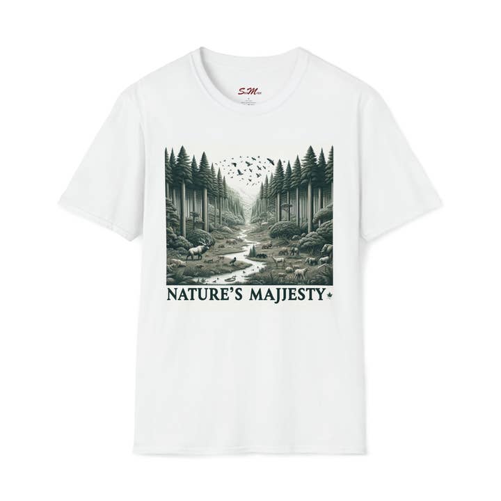 NATURE'S MAJJESTY Unisex Softstyle T-Shirt for wholesale by StickMuze