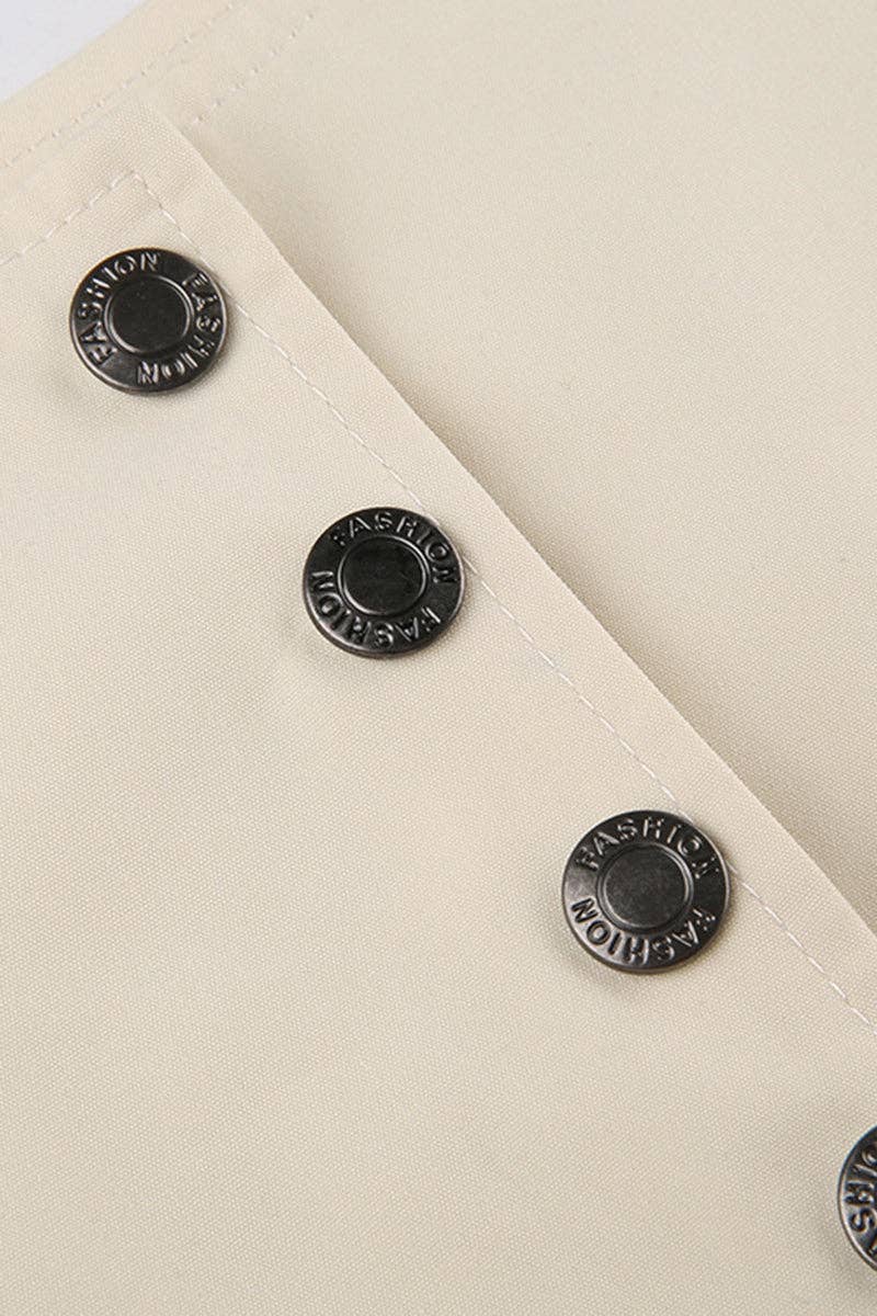 CÁQUI Calções Casuais com Bainha de Folhos e Atacadores para venda a revendedores na Faire7