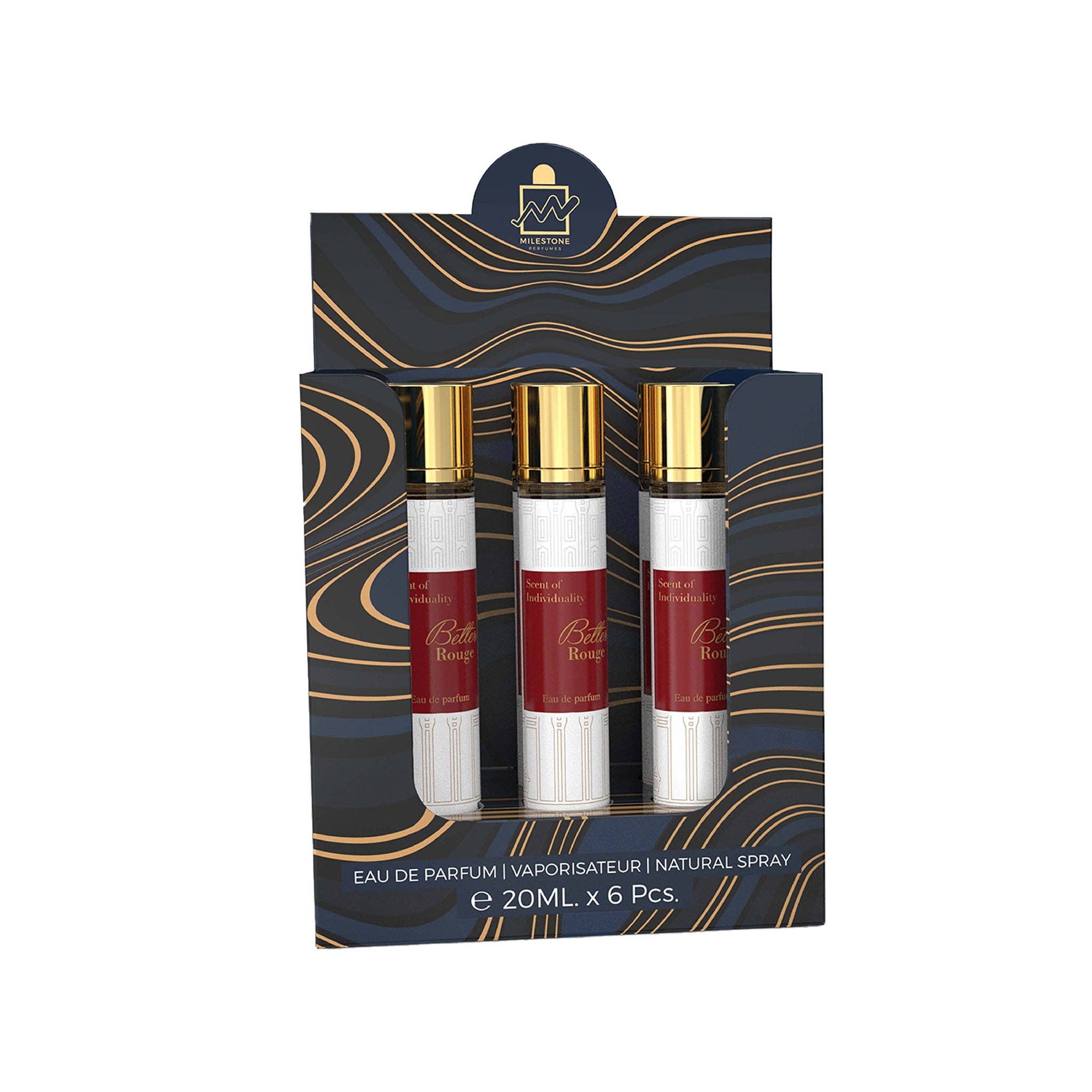 FRAGRANCE WHOLESALE LTD - Wholesale Perfume/Eau de Toilette - MILESTONE Better Rouge Eau De Parfum 5x 20ml Plus 1 Free Tester2