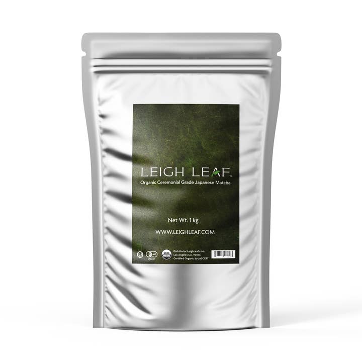 Leigh Leaf - Wholesale Health/Detox Tea - Premium Matcha For Cafes - Organic Ceremonial Grade Japanese Matcha 1Kg Bag0