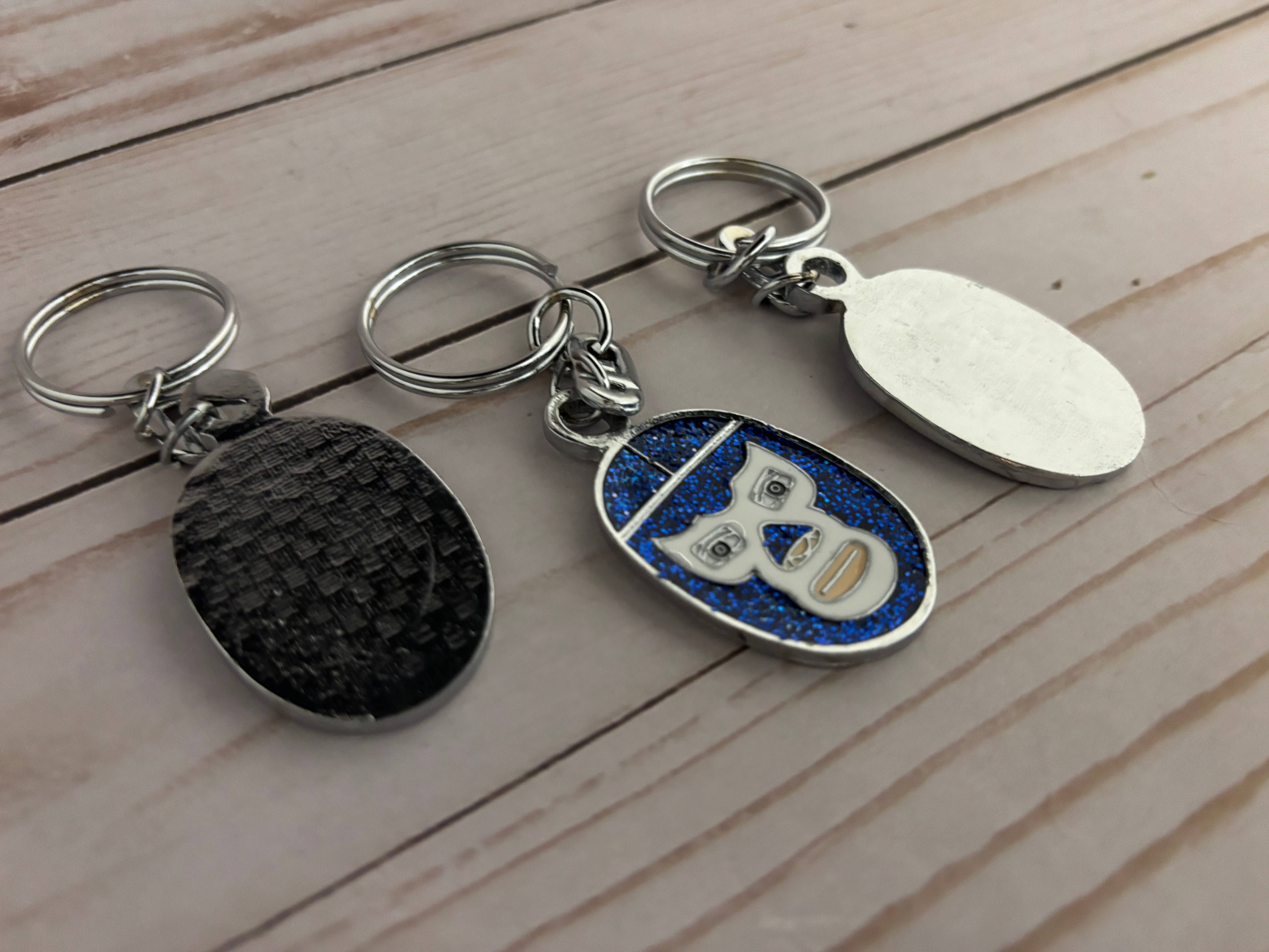 Viva Greetings - Wholesale Keychain - Unisex - Blue Demon Luchador Lucha Libre Keychain4