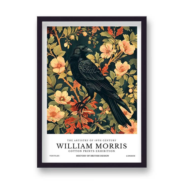William Morris Inspired Birds 26 for wholesale by Gallery Print and Art