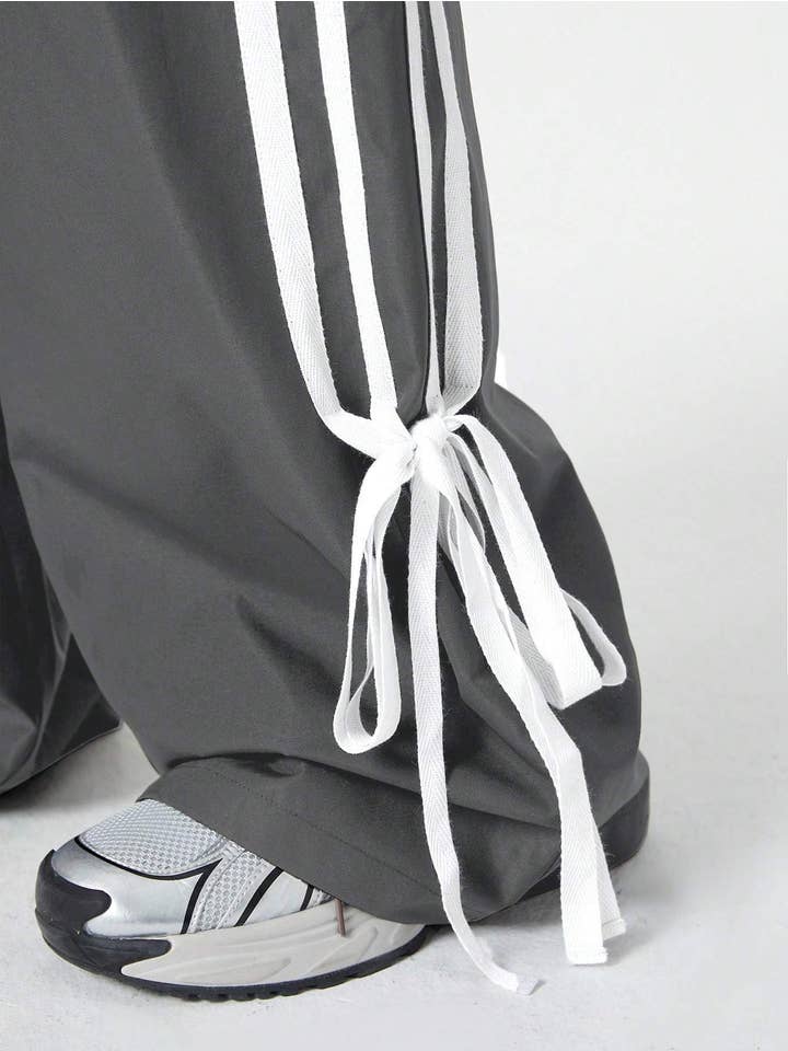 Queen Fashion - Wholesale Pants - Women's - tie waist bow decoration for sports and streetwear6