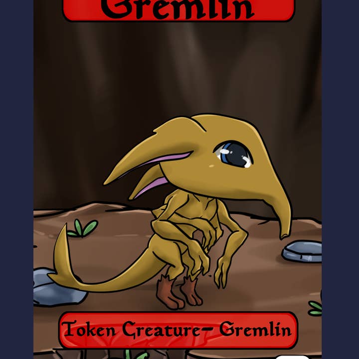 Jeton Gremlin 2/2 pour la vente par Mega Chibi