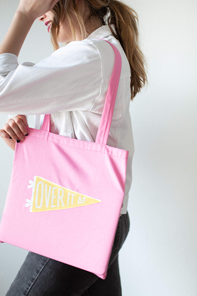 Talking Out of Turn - Wholesale Tote Bag - Women's - Main Squeeze Canvas Totes23