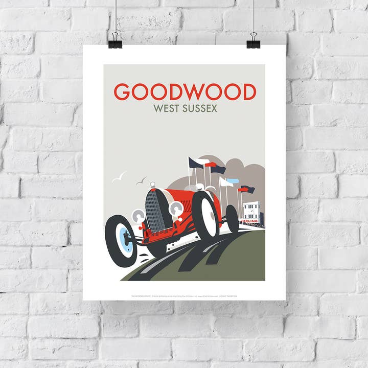 Star Editions – wholesale Art print – Goodwood By Artist Dave Thompson - 11X14” Premium Art Print2