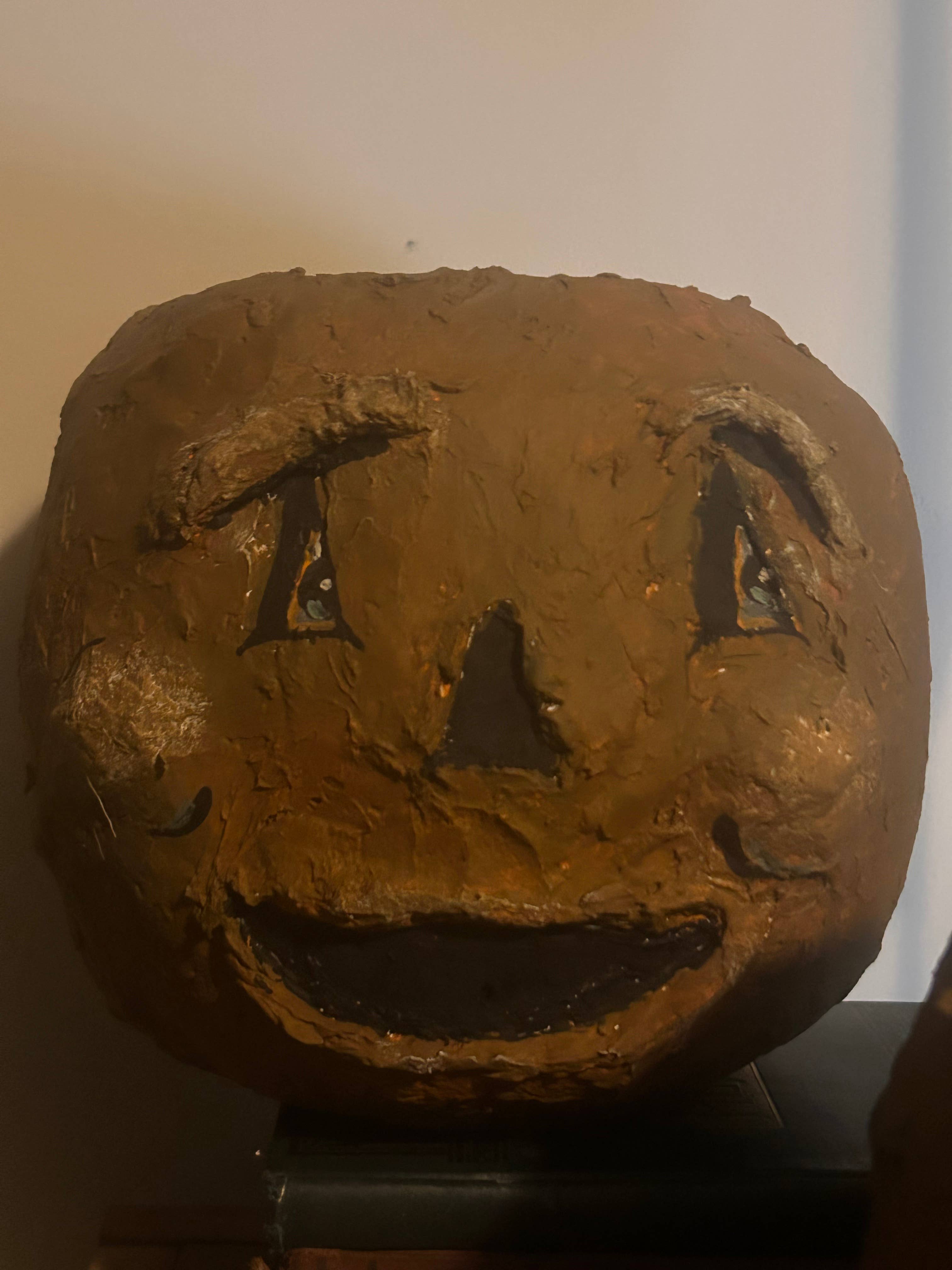 The Cranberry Cornstalk Co. - Wholesale Decorative Tabletop Object - Paper Mache' Pumpkin4