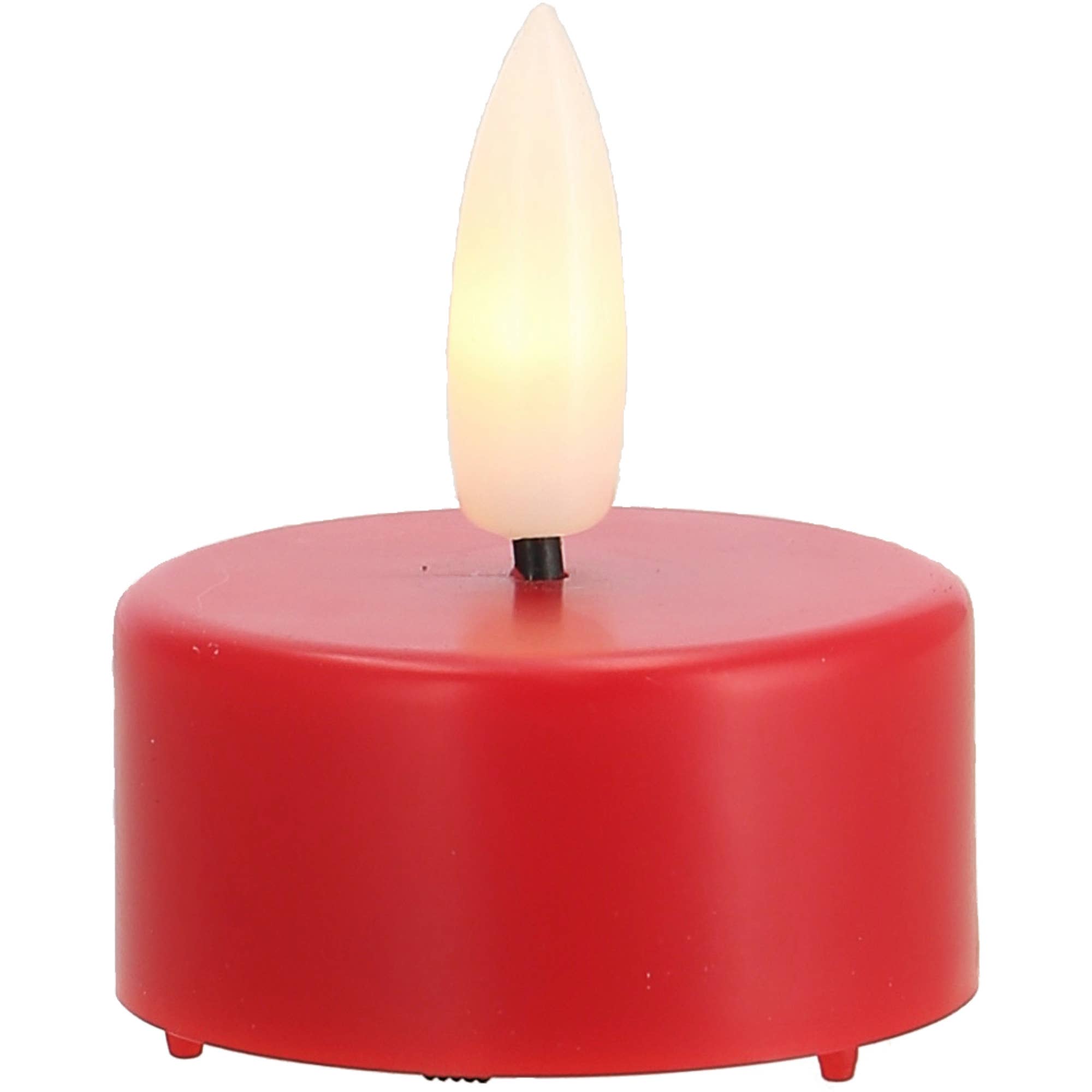 Vosteen - Wholesale Tea Light Candles - LED tea light with timer for indoor use, red, D37mm0