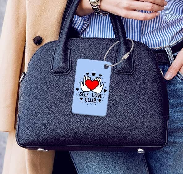 CanvasChamp - Vente Étiquette pour bagage - Étiquettes de bagages personnalisées avec texte et photos1