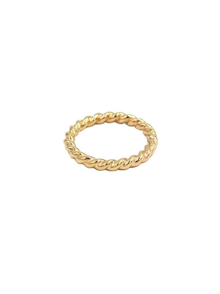 Bold Rope Ring for wholesale by Paradigm Design