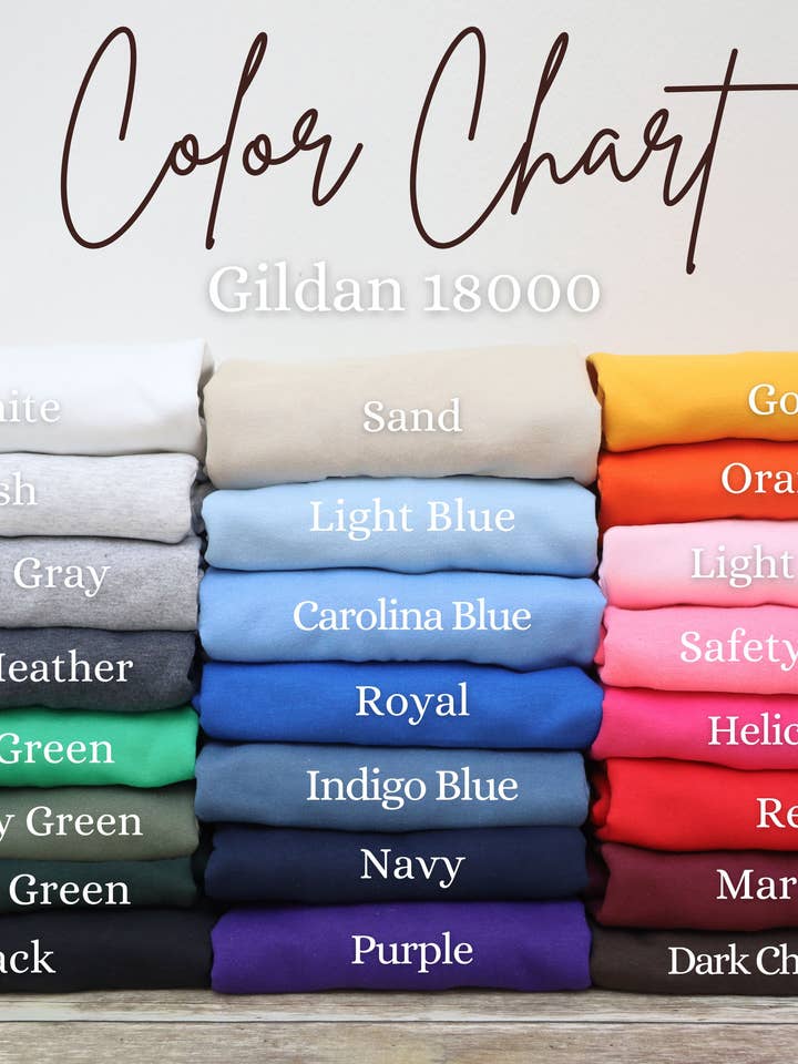 Gildan Sweatshirt Blanks for wholesale by Faith Forward Transfers