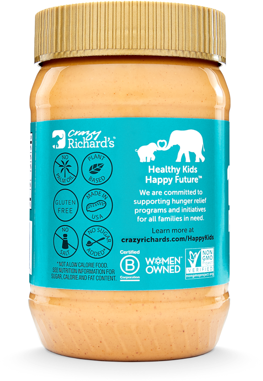 Crazy Richard's - Wholesale Nut Butter - Creamy Natural Peanut Butter2