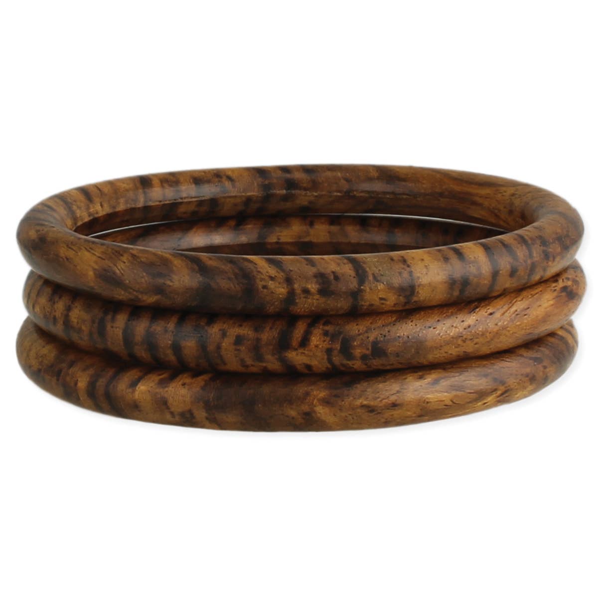 ZAD – wholesale Bangle bracelet – Natural Basics Wood Bangle Set1
