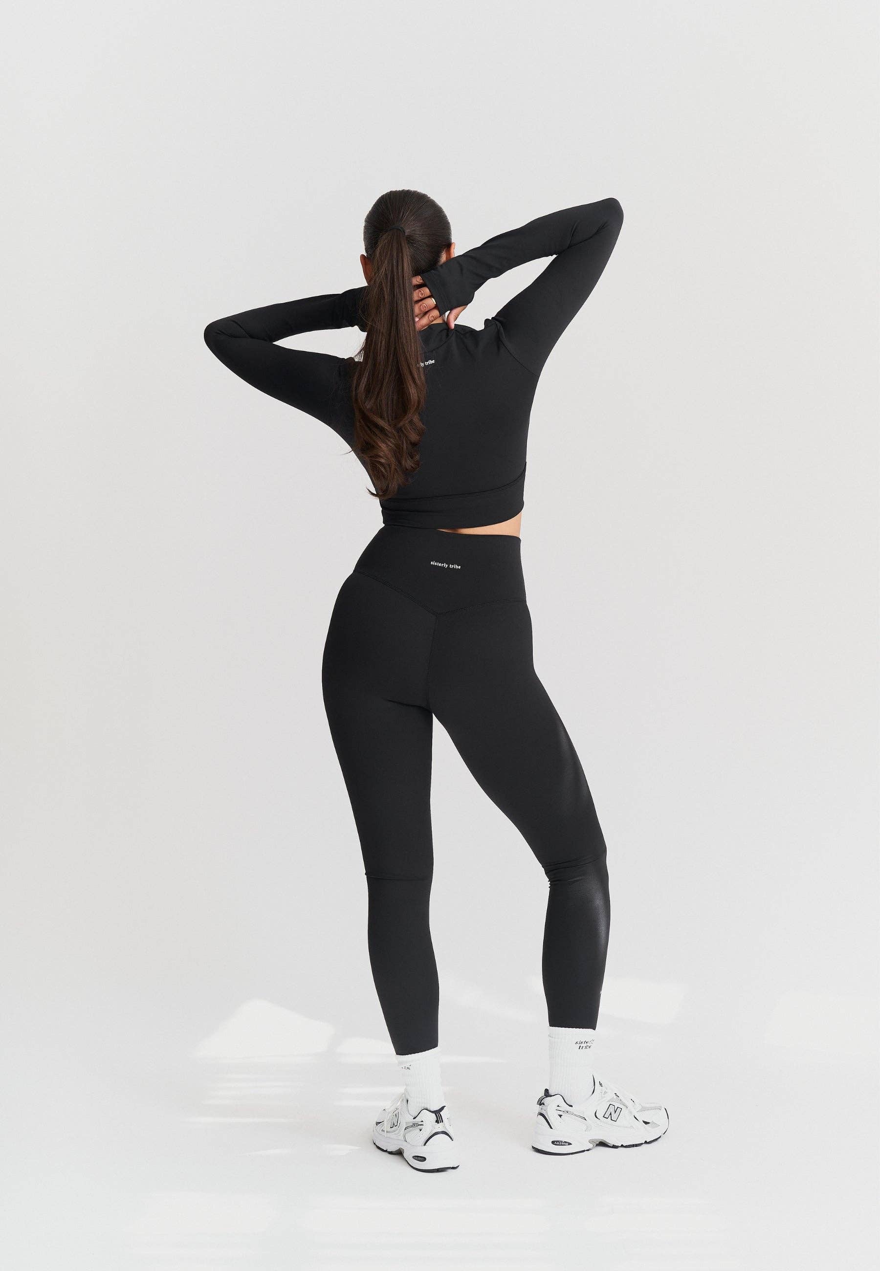 Sisterly Tribe - Wholesale Athletic/Lounge Leggings - Women's - Softsculpt Leggings - Black1