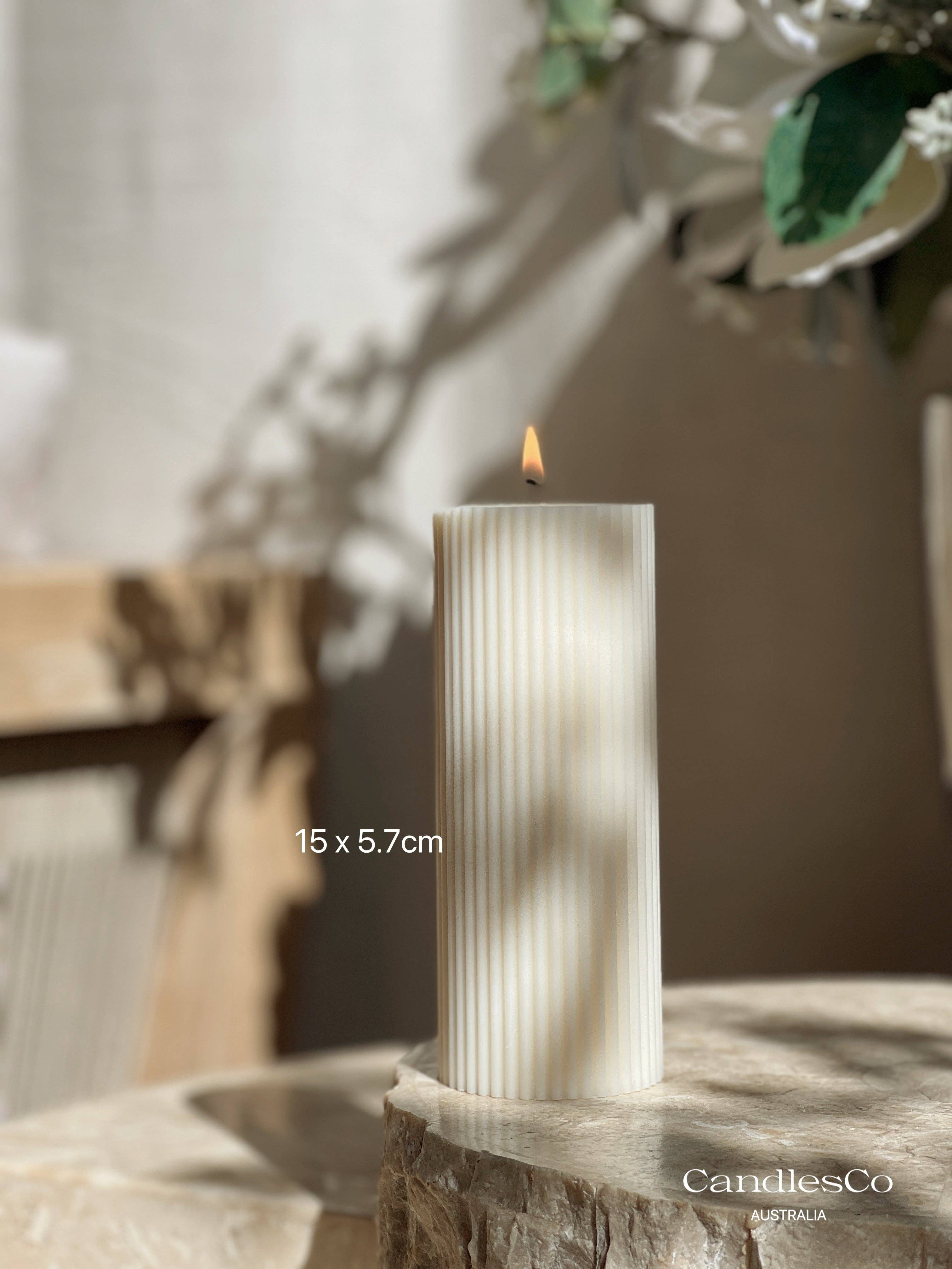 CandlesCo Australia - Wholesale Pillar candle - Classic Hand-Poured Soy Wax Pillar Candle 7