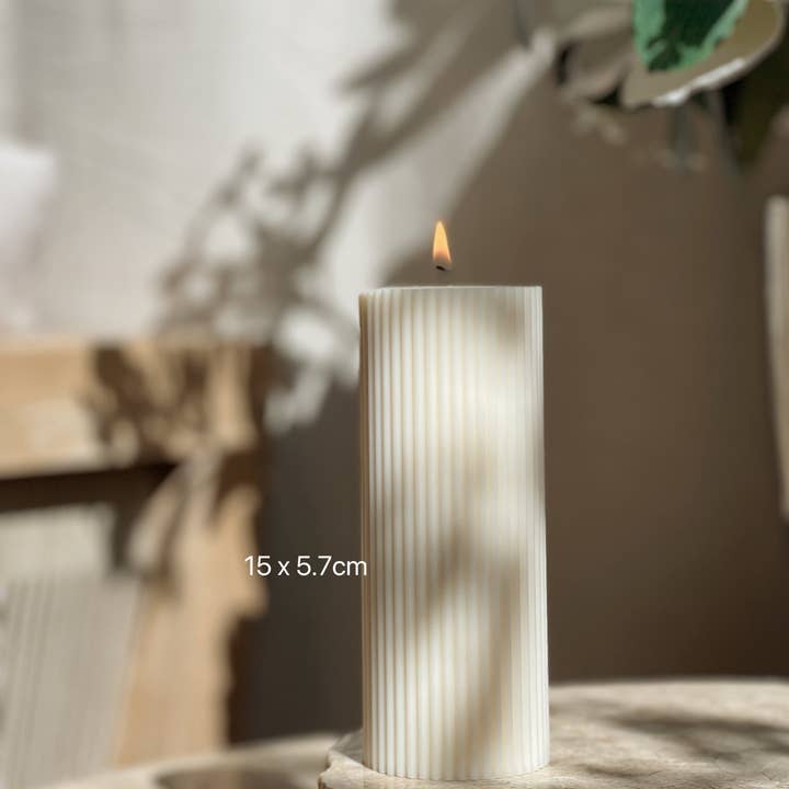 CandlesCo Australia - Wholesale Pillar candle - Classic Hand-Poured Soy Wax Pillar Candle 7