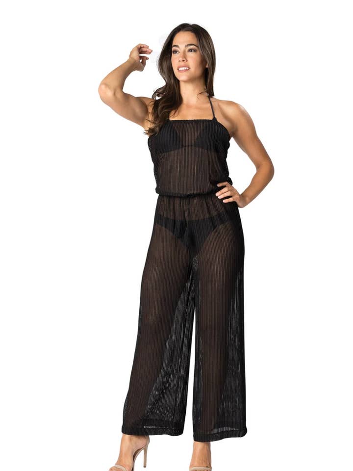 Pull transparent uni pour la vente par Paradise Fashion