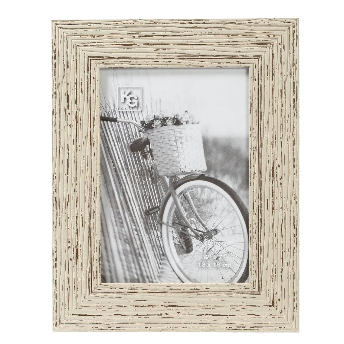 Kiera Grace - Vente Cadres photos - Cadre Kiera Grace Maya, finition en bois de plage blanc patiné3