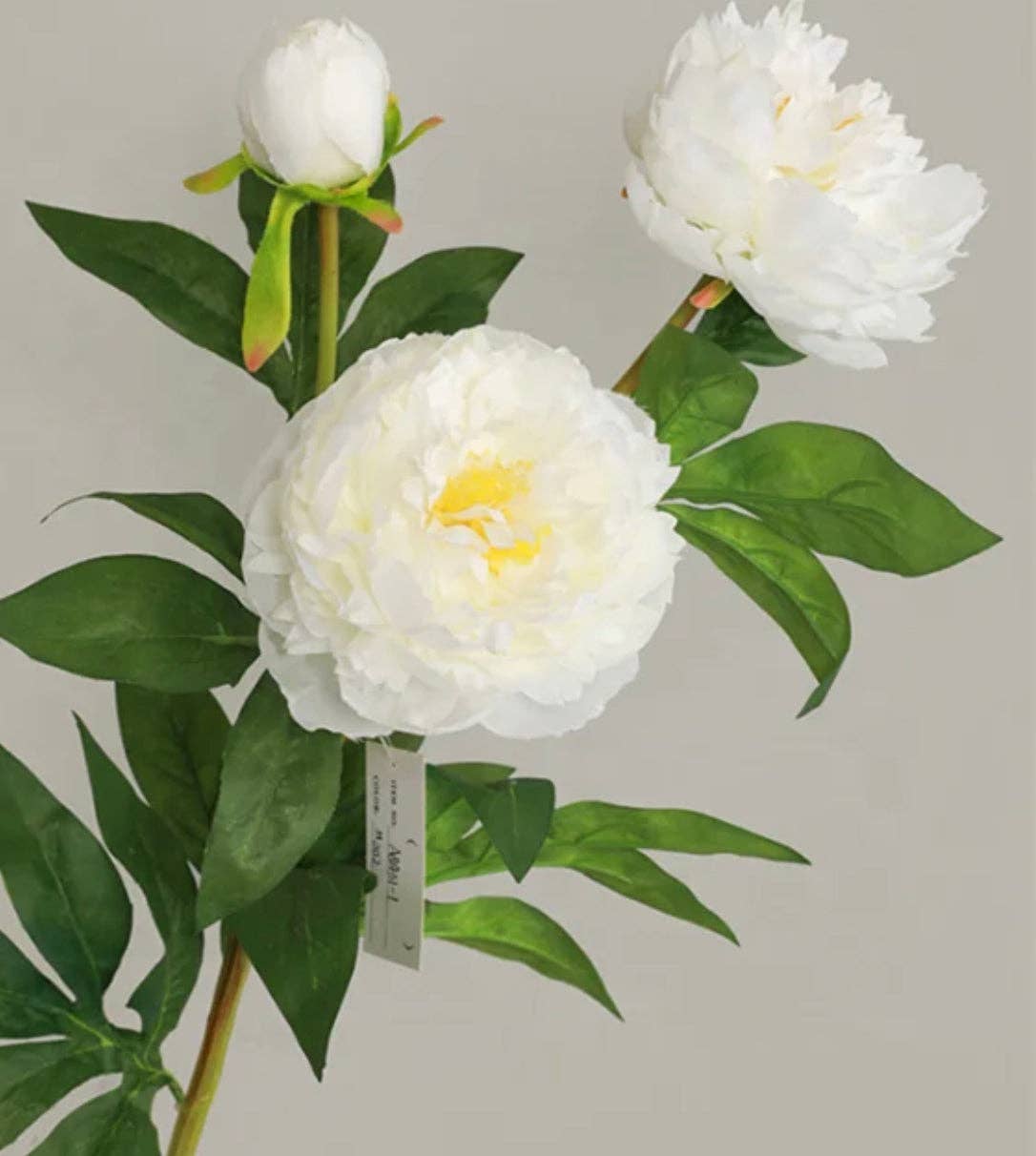 Journey Decor - Wholesale Artificial Flowers - REALISTIC ARTIFICIAL PEONY - BUNDLE OF 30