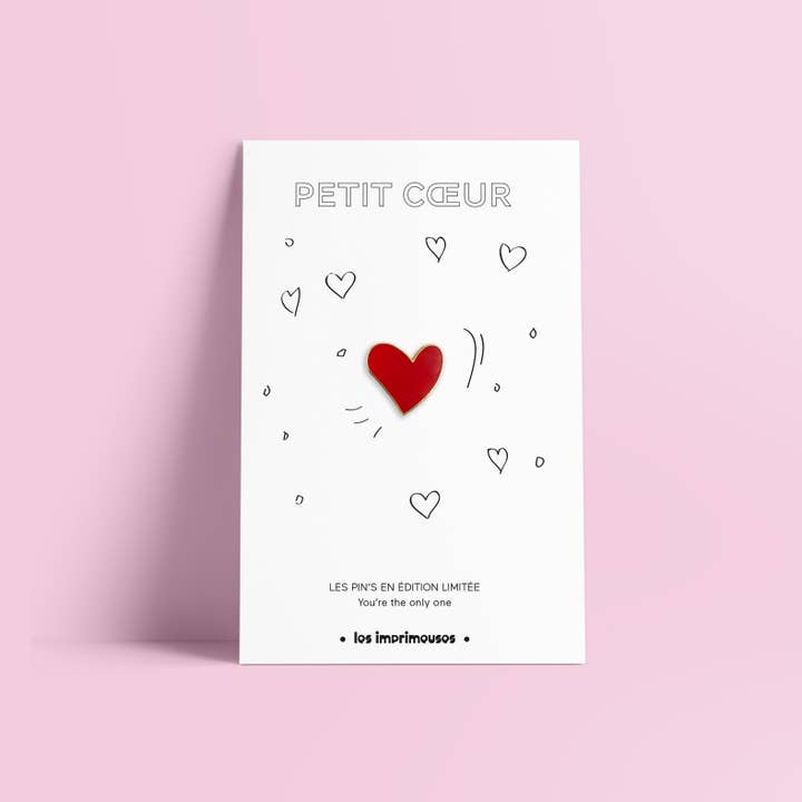Pins - Hjärta - Litet hjärta för wholesale av LES IMPRIMEUSES