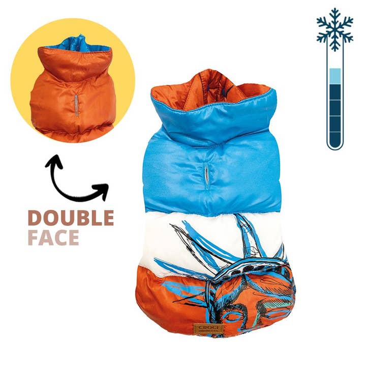 Chaqueta impermeable para perros 2 en 1 - Liberty para venta al por mayor de Croci