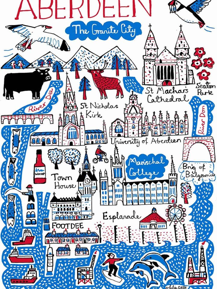 Aberdeen Prints & Cards for wholesale by Julia Gash