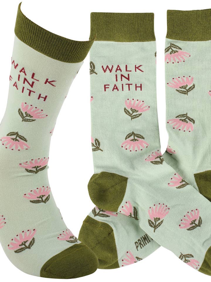 Walk In Faith Socks and other Purchase Wholesale walk by faith. Free Returns & Net 60 Terms on Faire trending on Faire.