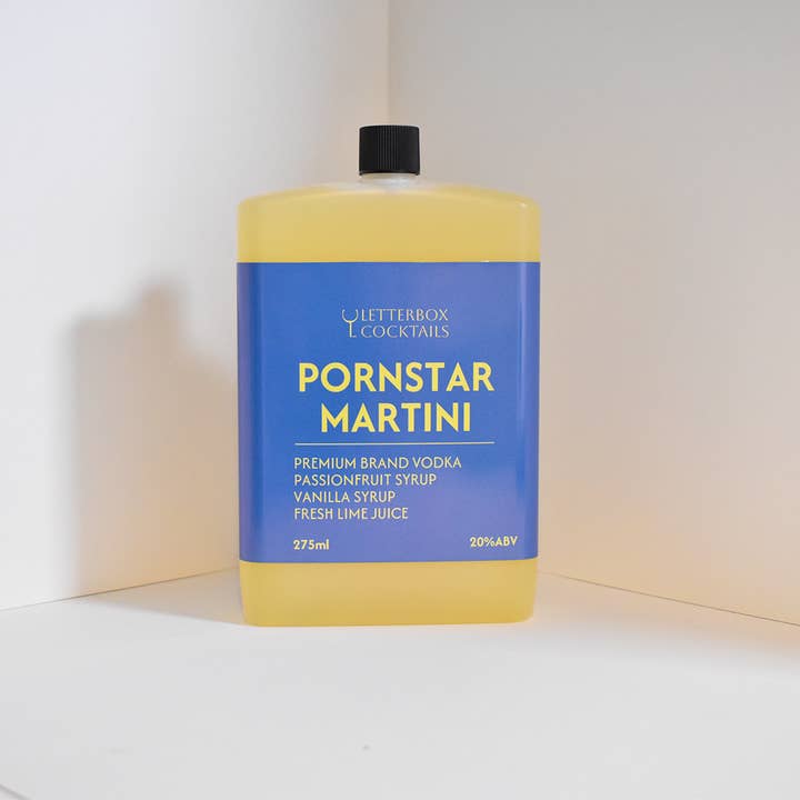 Pornstar Martini for wholesale by LetterBox Cocktails