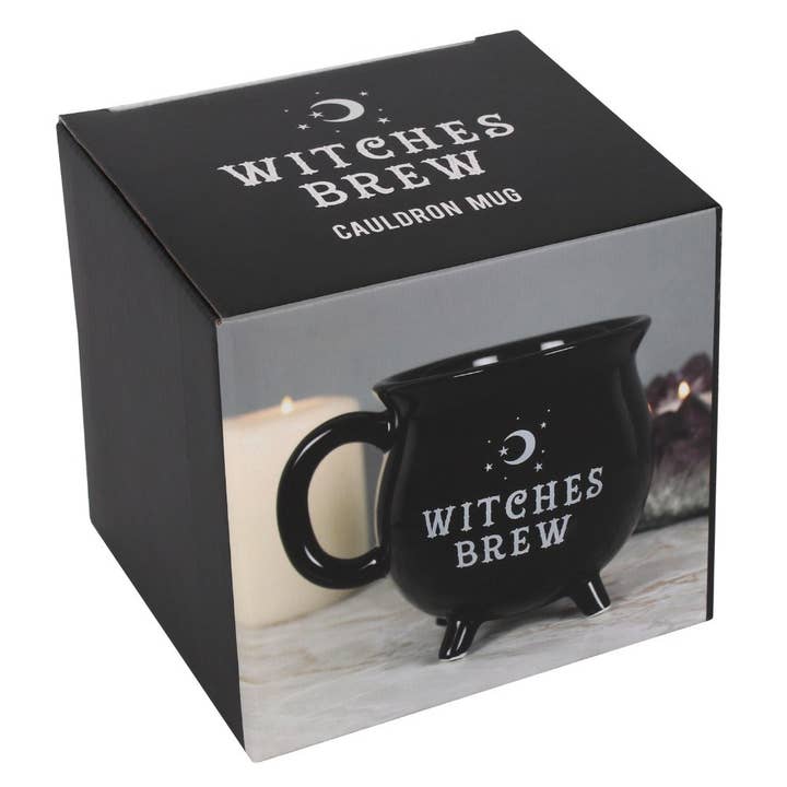 Something Different Wholesale - Wholesale Coffee Mug - Witches Brew Gothic Halloween Cauldron Mug3