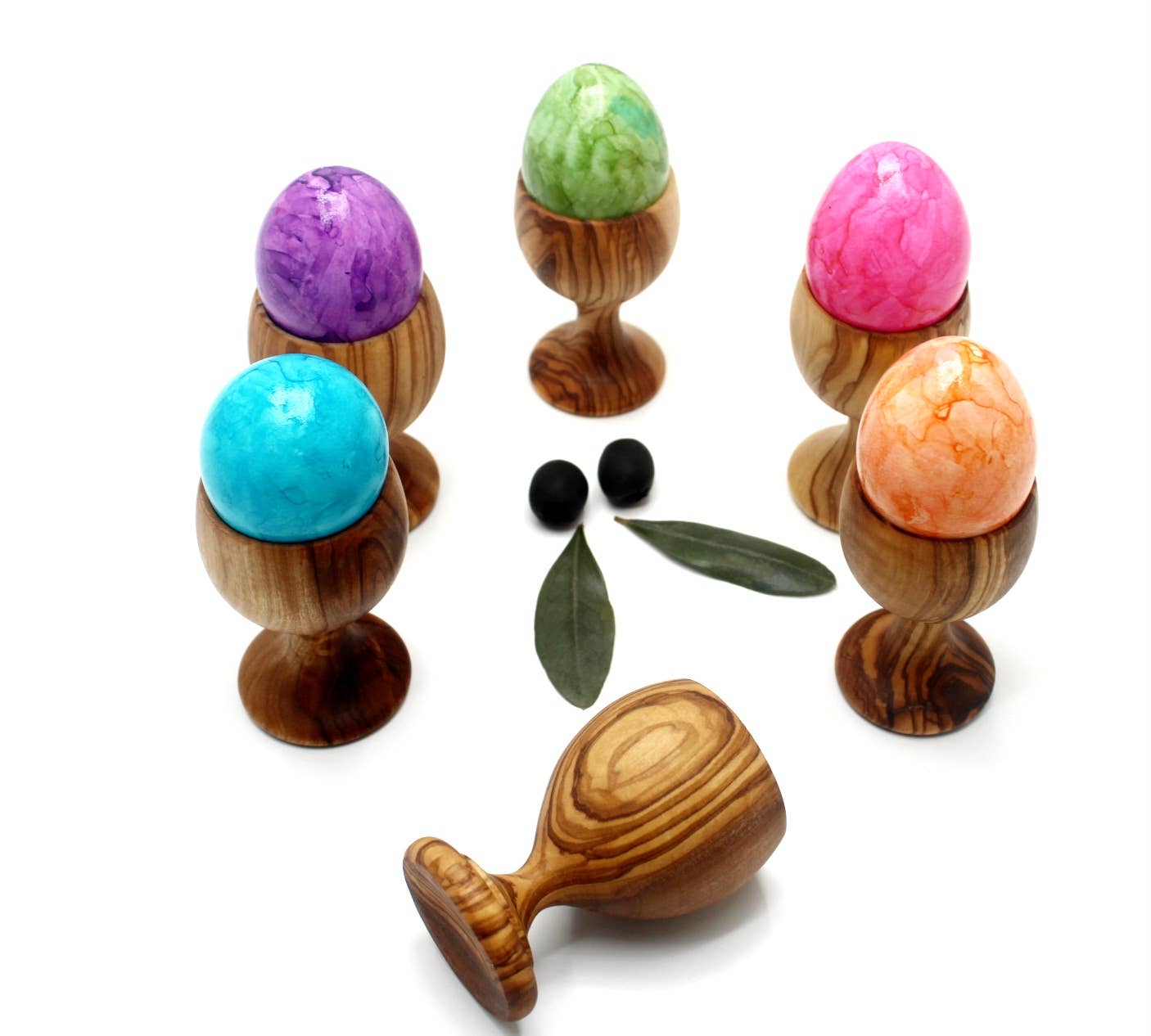 DAGDEG - Wholesale Egg Cup/Holder - Egg cup made of olive wood