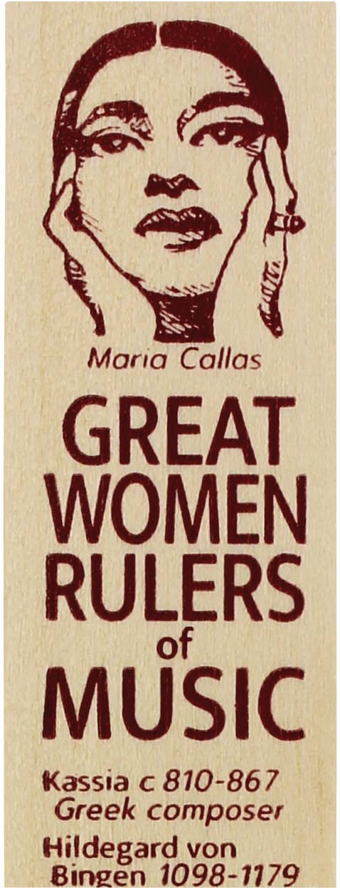 Channel Craft - Wholesale Ruler - Women in Music Ruler1