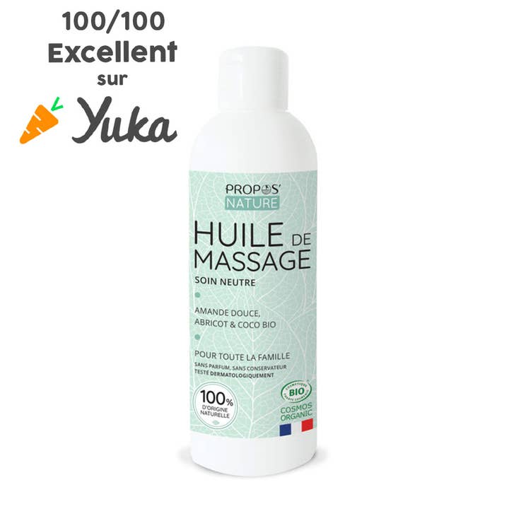 Propos'Nature - Wholesale Massage Oil/Gel - Organic Neutral Massage Oil - 100% Natural - 200 ml, 500 ml1