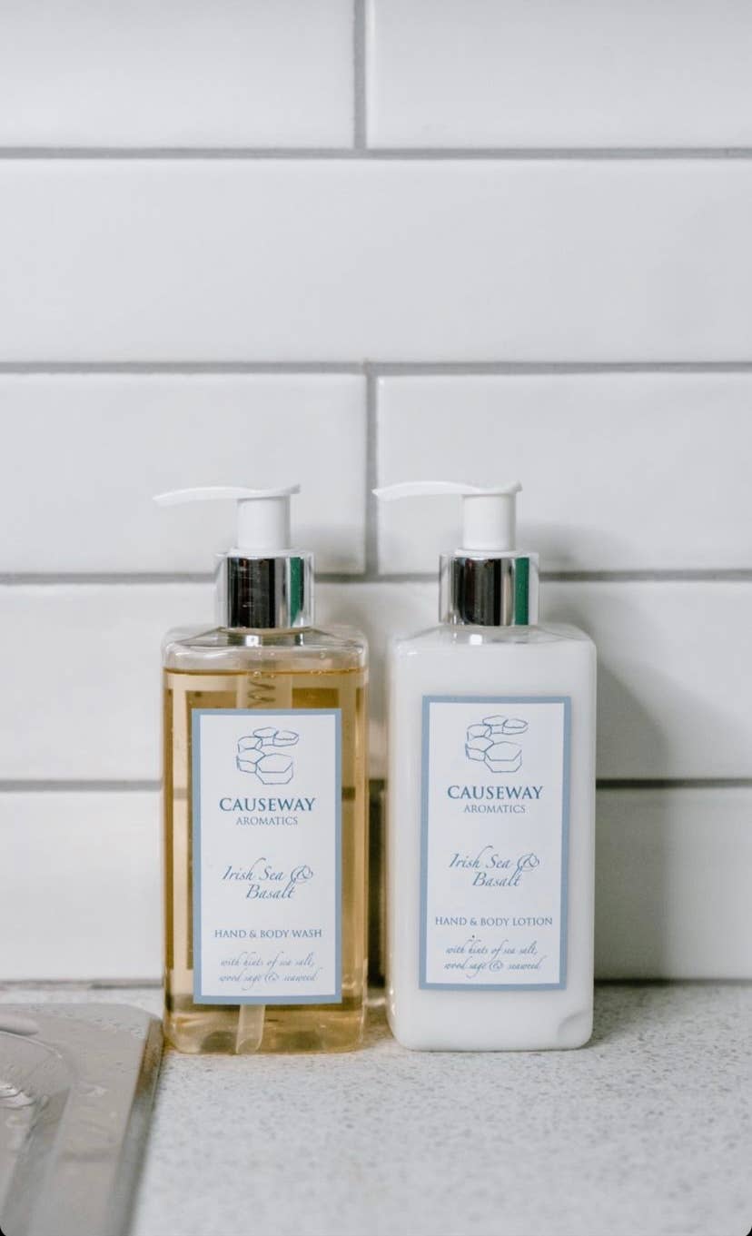 Causeway Aromatics – wholesale Hand & body lotion – Irish Sea & Basalt Hand & Body Lotion - 300ml