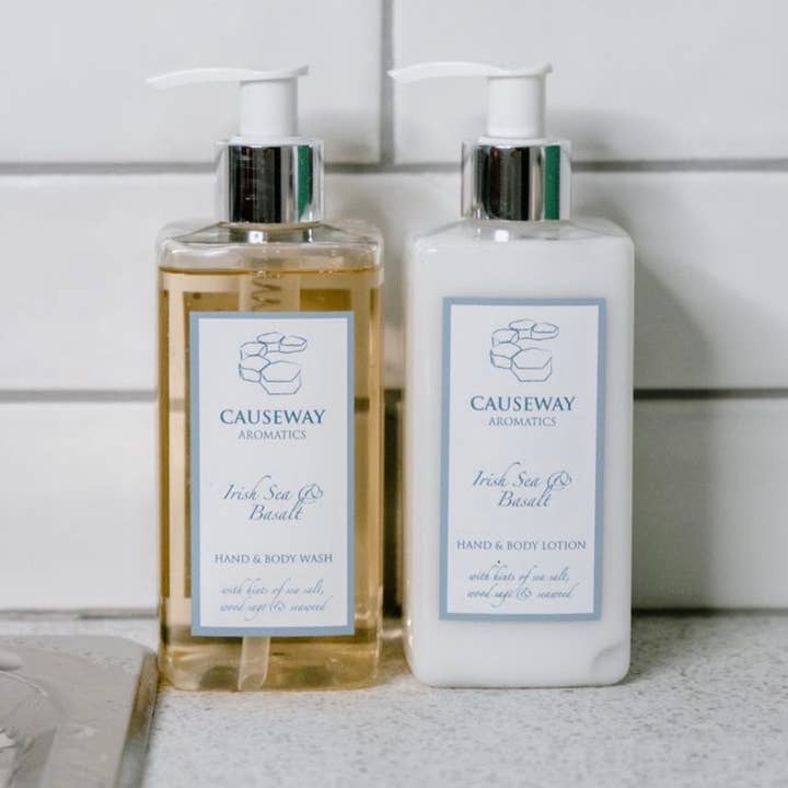 Causeway Aromatics – wholesale Hand & body lotion – Irish Sea & Basalt Hand & Body Lotion - 300ml0