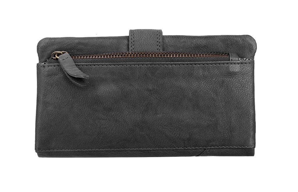 PRIMEHIDE - Venta al por mayor Cartera - Mujer - Monedero de piel grande Crumble - 650322