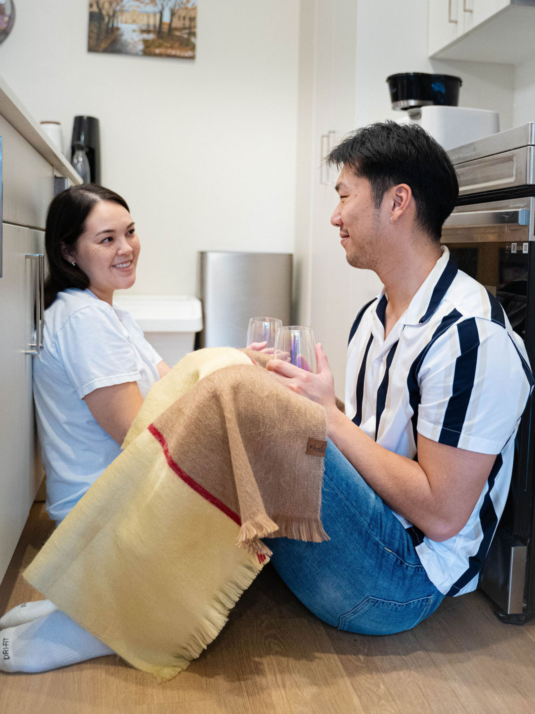 Meraki Movement - Wholesale Scarf - Unisex - Crimson Sand Fusion Alpaca Blanket Scarf5