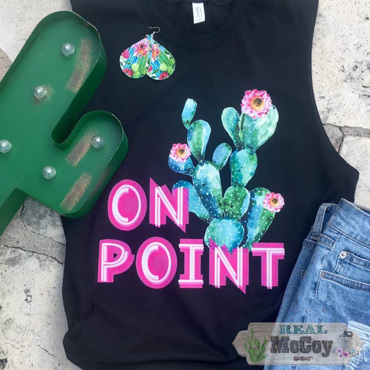 På Point Tank & Tee för wholesale av Real McCoy Mercantile, LLC